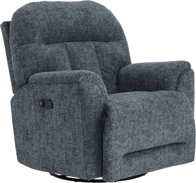 Best® Home Furnishings Customizable Suitably Power Swivel Glider Recliner with Heat, Massage and Head Tilt-0