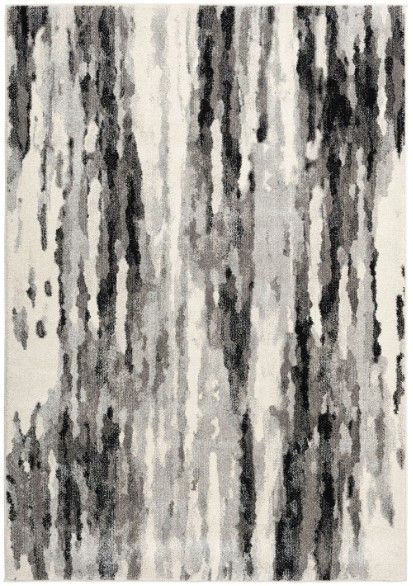 Orian Adagio Corner Park Charcoal 5'x8' Area Rug-0