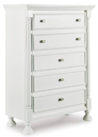 Signature Design by Ashley® Kaslyn 6-Piece White Twin Bedroom Set-3