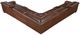 Homelegance® Sutton 7-Piece Brown Leather Power Reclining Modular Sectional with Power Headrests and Charging Ports-3