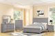 New Classic® Home Furnishings Jamestown Gray California King Panel Storage Bed-1
