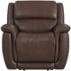 Flexsteel® Beau Dark Sable Brown Power Recliner with Power Headrest-1