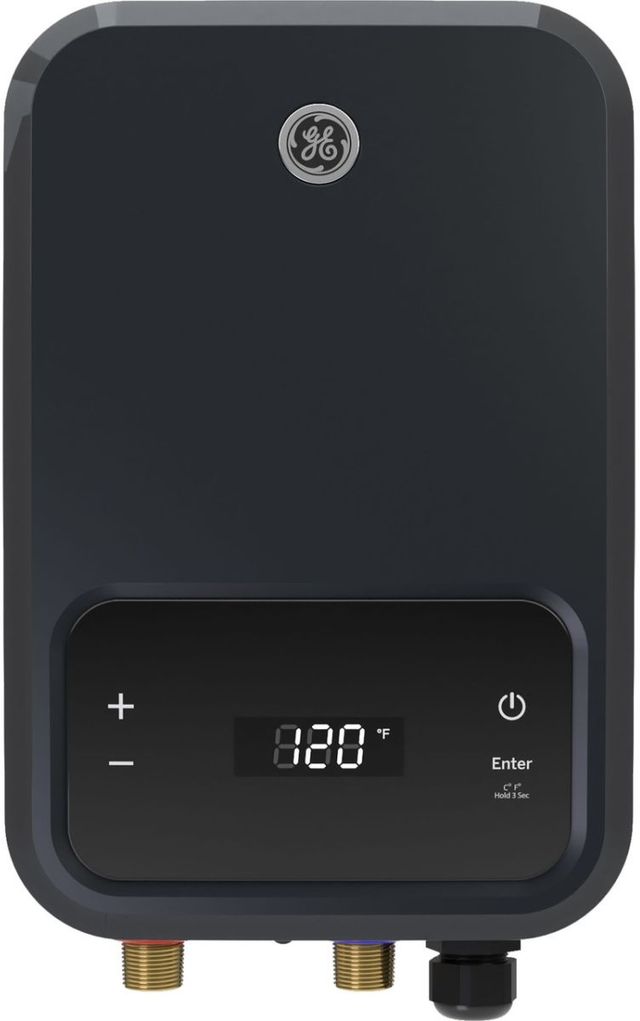 GE® Diamond Gray Tankless Electric Water Heater-0