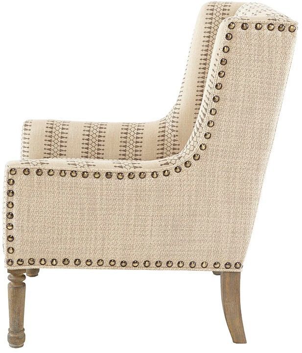 Olliix by Madison Park Tan/Natural Simmons Accent Chair-2
