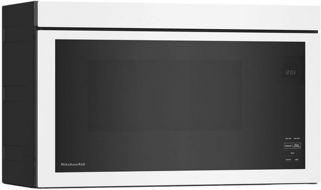 KitchenAid® 1.1 Cu. Ft. White Over The Range Microwave -4