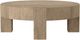 Four Hands Abaso Whitewash Rustic Wormwood Oak Coffee Table-0