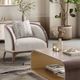 Michael Amini® Houston Gray/Walnut Matching Chair-1