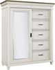 aspenhome® Caraway Aged Ivory Sliding Door Chest-0