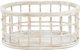A & B Home Set of 2 Washed White Baskets-2