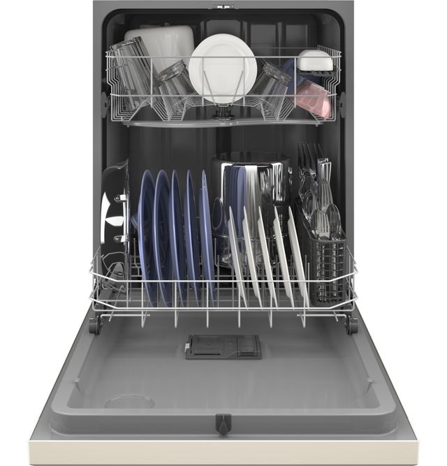 GE® 24" Bisque Built-In Dishwasher-2