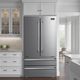 Kucht Professional 36" 22.5 Cu. Ft. Stainless Steel Counter Depth French Door Refrigerator-1