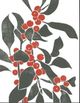 Classy Living Emma Scarvey Colorblock Berry Branch IV Wall Art-2