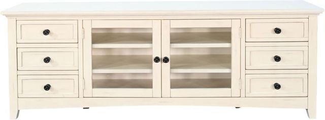 Sunny Designs™ Taylor Marble White 72" Media Console-3