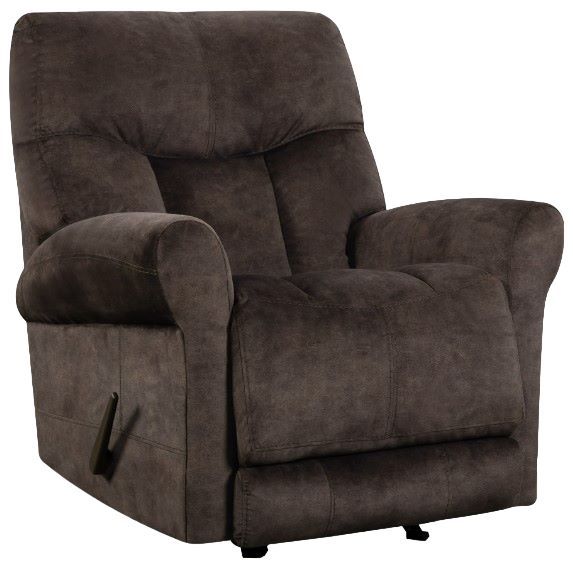 HomeStretch 198 Brown Manual Rocker Recliner-0