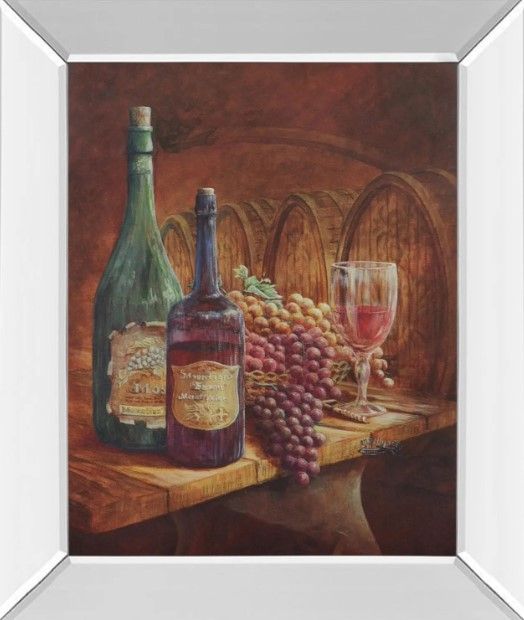 Classy Art Vintage Wine IV Wall Art-0