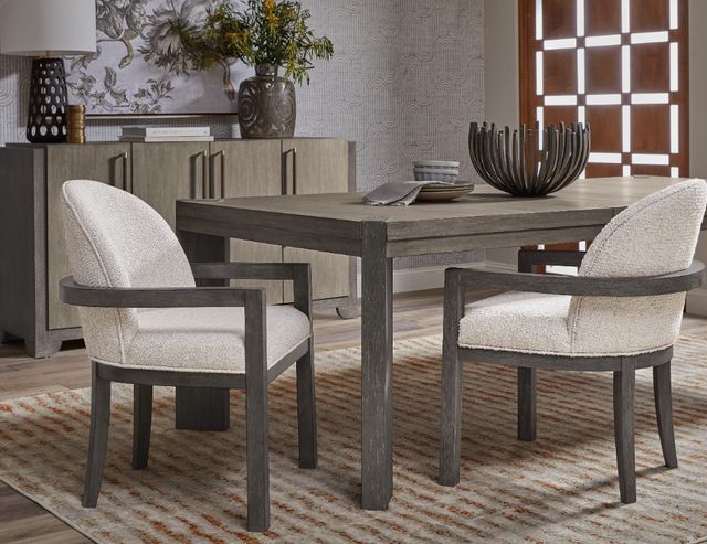 Pulaski™ Anderson Park Frontier Brown Dining Table with Moose Trail Base-1