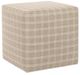 Smith Brothers Customizable 2000 Small Square Ottoman with Casters-0