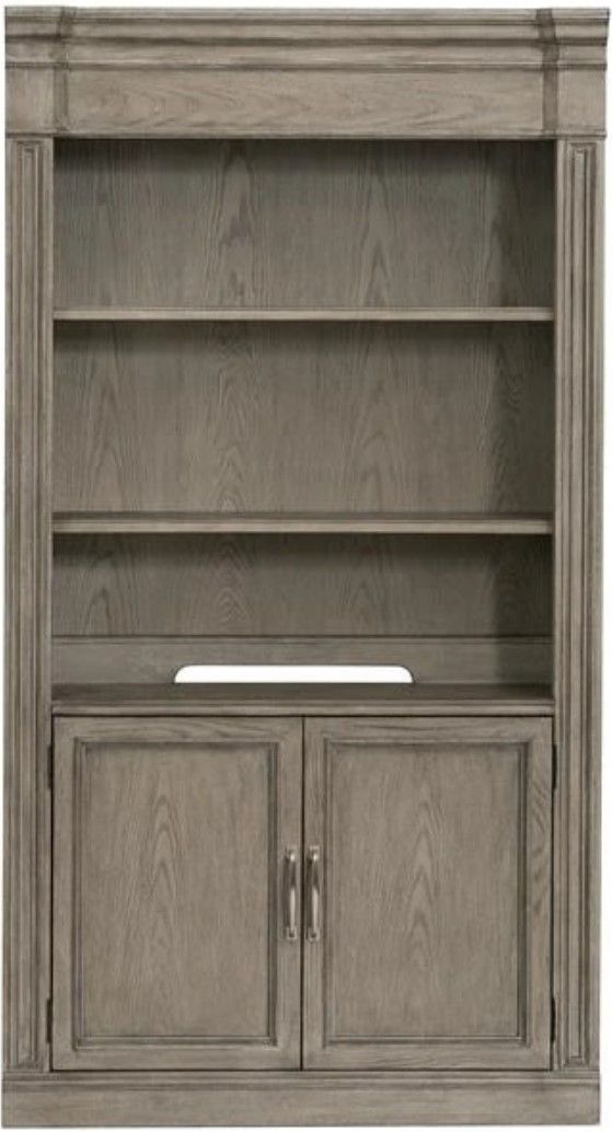 Riverside Furniture Wimberley Pavestone Bunching Bookcase-1