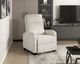 Homelegance® Parsons Beige Manual Push Back Recliner-1