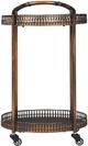 Signature Design by Ashley® Clarkburn Antique Bronze Bar Cart-2