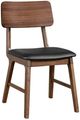 New Classic® Home Furnishings Thea Black/Walnut Side Chair-0