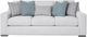 Fusion Furniture Trilogy Khaki Sofa-0