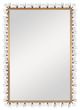 Century® Cadence Antique Brass/White Accent Mirror-1