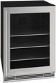 U-Line Global 24" Stainless Frame Built-In or Freestanding Beverage Center-0