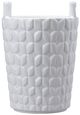 A & B Home White Hampton Basket with Handles-1