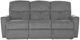 La-Z-Boy® Hawthorn Smoke Manual Reclining Sofa-1