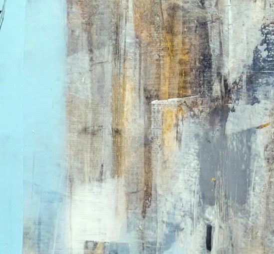 Classy Art Blue/Yellow Abstract Wall Art-2