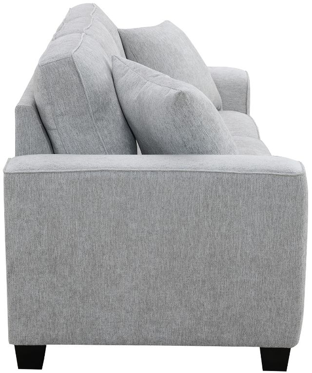 Intercon Ashbury TUP Soft Gray Chenille Sofa-3