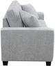 Intercon Ashbury TUP Soft Gray Chenille Sofa-3