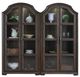 Liberty Furniture Provence Park 2-Piece Chateau Brown Display Cabinet Set-0