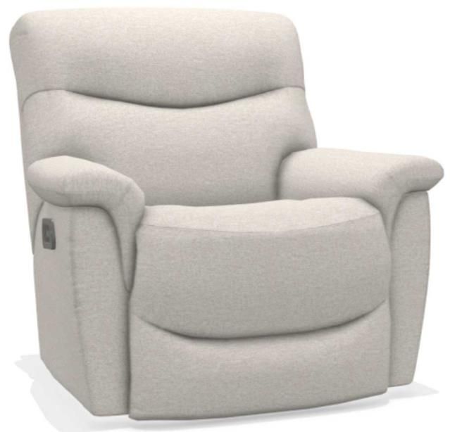 La-Z-Boy® James Oyster Power Rocking Recliner with Headrest and Lumbar-0