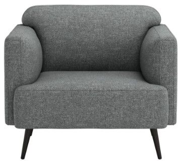 Zuo® Modern Amsterdam Dark Gray Arm Chair-1