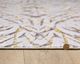 KAS Rugs Luna Ivory/Gold Illusions 5'x8' Area Rug-3