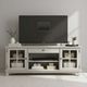 Liberty Furniture Logan White 82" TV Console-1