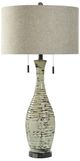 StyleCraft Beige/Truffle Cream Table Lamp-0