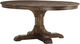 Winners Only® Daphne Grey 66" Dining Pedestal Table with Leaf-0