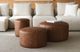 Rowe® Customizable Cleo Leather Ottoman-5