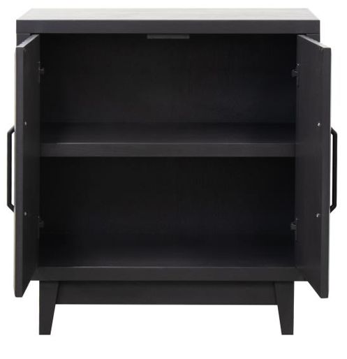 Legends Home Radiance Seal Skin Black 2-Door Cabinet-4