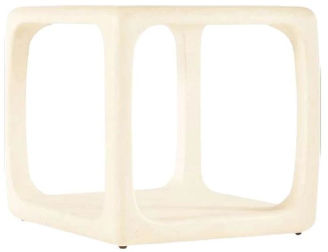 Hooker® Furniture Westwood Alabaster Plaster White End Table-0