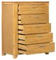 A & B Home Dark Yellow Dresser-1