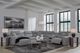 Signature Design by Ashley® Modmax II 7-Piece Pepper/Salt Modular Power Reclining Sectional and Chaise-4