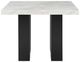 Global Furniture USA D04 5-Piece Black/White Dining Set-2