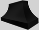 Vent-A-Hood® Designer Series 60" Black Wall Mounted Range Hood-4