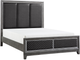 Homelegance® West End Gray Queen Panel Bed-0