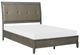 Homelegance® Cotterill Gray Queen Upholstered Panel Bed-0