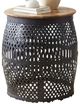Liberty Furniture Shadow View Brown End Table with Black Base-0